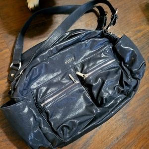 Armani Baby Navy Blue Diaper Bag